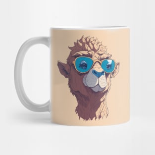 Camel Animal Face Design Art Shirt Mug